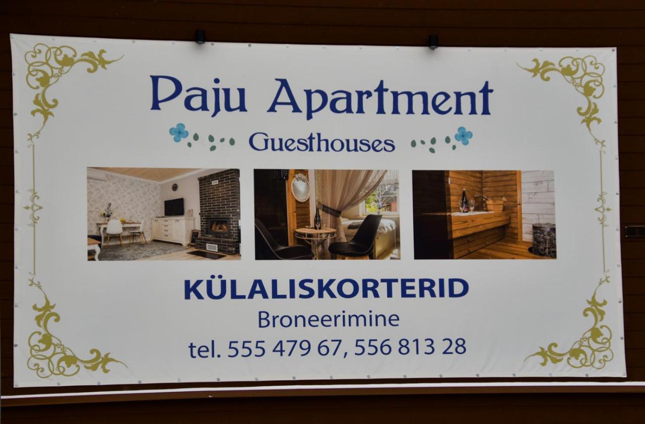 Paju Apartement With Sauna Voru Exterior photo